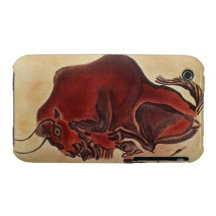 Rock painting of a bison, late Magdalenian Case-Mate iPhone 3 Case