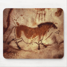 Rock painting of a horse, c.17000 BC Mousepads