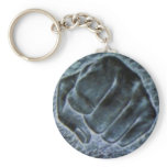 Rock Paper Scissors keychains