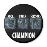Rock Paper Scissors magnets
