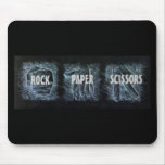 Rock Paper Scissors mousepads