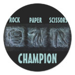 Rock Paper Scissors stickers