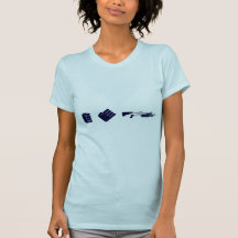 Rock, Paper, Shotgun - Gamer Video Game Gun Tshirt
