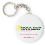 Rock Run Cafe & Bakery Logo Key Chain keychains
