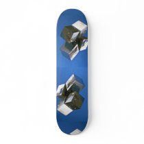 Rock shiny Pyrite mineral blocks Skateboard Decks