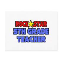 Rock Star 5th Grade Teacher