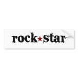 Rock Star Bumper Stickers