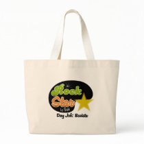 Rock Star By Night - Day Job Barista Tote Bags