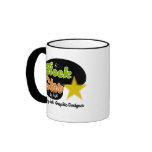 Rock Star By Night - Day Job Graphic Designer mugs