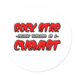 Rock Star...Chemist stickers