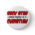 Rock Star...Christian buttons