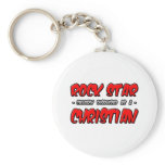 Rock Star...Christian keychains