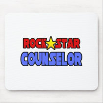 Rock Star Counsellor mousepads