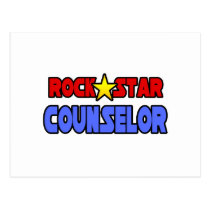 Rock Star Counsellor postcards