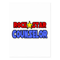 Rock Star Counsellor postcards