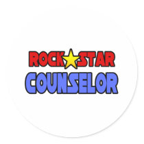 Rock Star Counsellor stickers