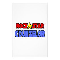 Rock Star Counsellor stationery
