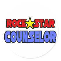 Rock Star Counsellor stickers