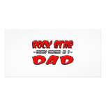 Rock Star...Dad photo cards