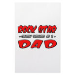 Rock Star...Dad Custom Stationery