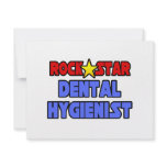 Rock Star Dental Hygienist invitations
