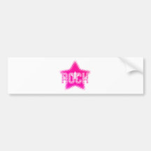 Rock star - Emo Alternative Grunge Rock Punk Scene Bumper Stickers