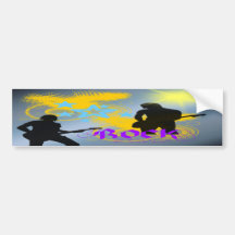 Rock Star Fantasy Bumper Stickers