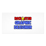 Rock Star Graphic Designer photo cards