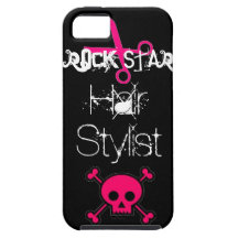Rock Star Hair Stylist IPhone Case