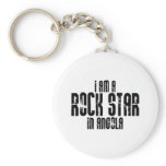 Rock Star In Angola Key Chains