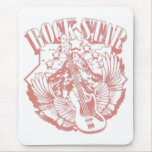 ROCK STAR IN RED VINTAGE STYLE mousepads