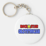 Rock Star Obstetrician Key Chains
