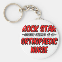 Rock Star .. Orthopaedic Nurse Keychains