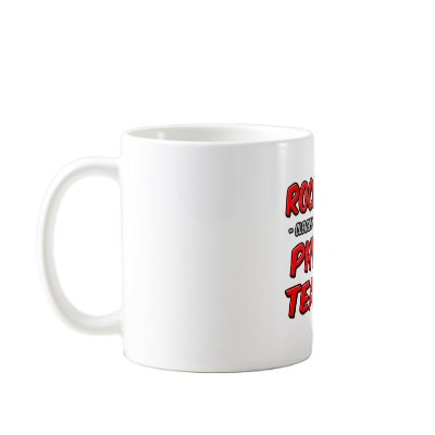 Rock Star...Physics Teacher Coffee Mugs