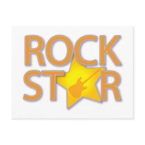 Rock Star Postcard