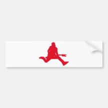 Rock Star Red Bumper Sticker