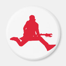 Rock Star Red Magnet