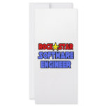Rock Star Software Engineer rack cards