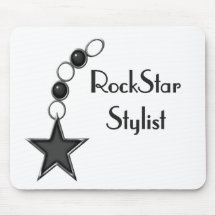 Rock Star Stylist Mouse Mat