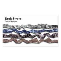 Rock Strata 02 Business Cards