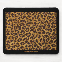 Rockabilly rab Leopard Print Gifts & Collectibles Mouse Pad