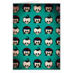 Rockabilly Skulls Pattern Cards