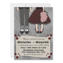 Rockabilly Wedding, 5.5x7.5 wedding