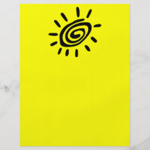 RockArt-GeorgeSpiral-Sun_Vector_Clipart Full Color Flyer
