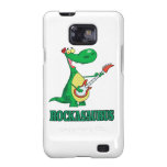 rockasaurus rock n roll dino dinosaur.ai samsung galaxy s cases