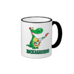 rockasaurus rock n roll dino dinosaur.ai mugs