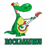 rockasaurus rock n roll dino dinosaur.ai acrylic cut out