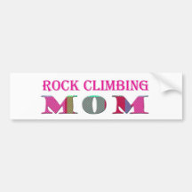 RockClimbingMom Bumper Stickers