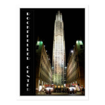 Rockefeller Centre Postcard