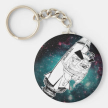 Rocket Baby keychain